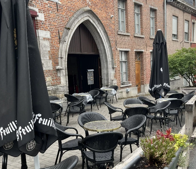 Aménagement terrasse Le XVIII Le Roeulx