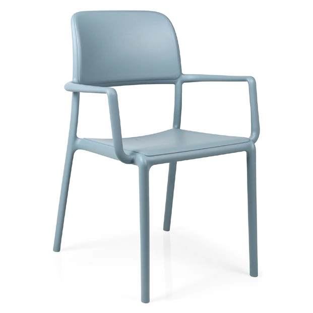 1998F - Fauteuil design Riva Nardi Bleu - Café Bar Restaurant Horeca.webp
