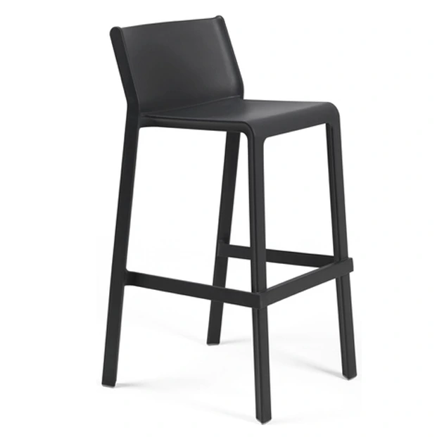 1913T - Tabouret haut design Trill Stool Nardi Anthracite - Café Bar Restaurant Horeca.webp