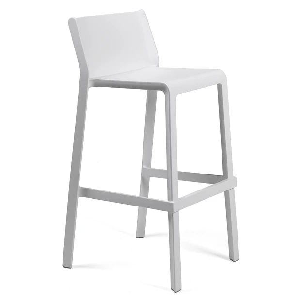 1913T - Tabouret haut design Trill Stool Nardi polypropylène blanc - Café Bar Restaurant Horeca.webp