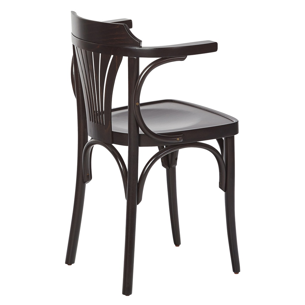 1183 F - Fauteuil Bois style Thonet - Côté - Café Bar Restaurant Horeca