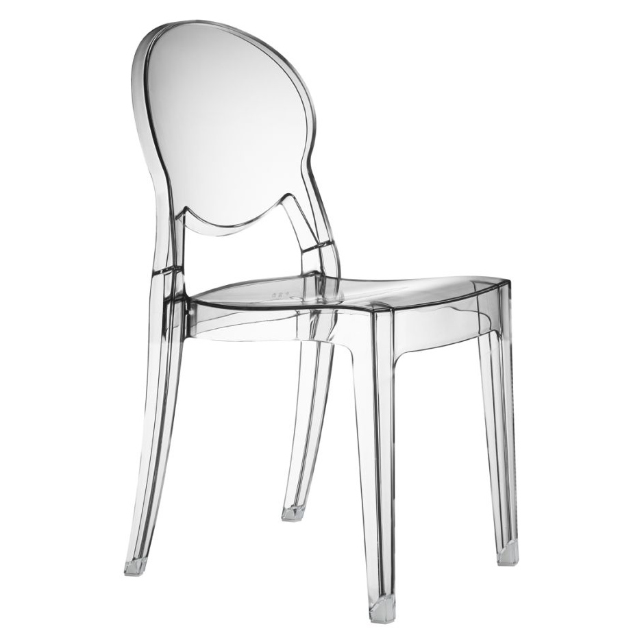 1093 - Chaise Igloo Scab Transparent - Café Bar Restaurant Horeca