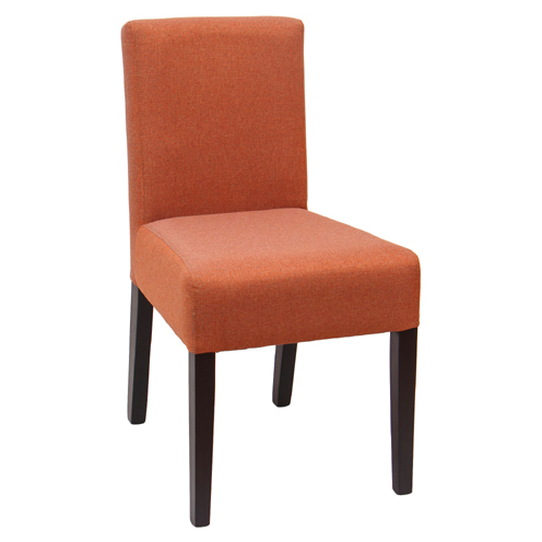 Chaise rembourrée dossier rectangulaire Horeca – Réf. 1413