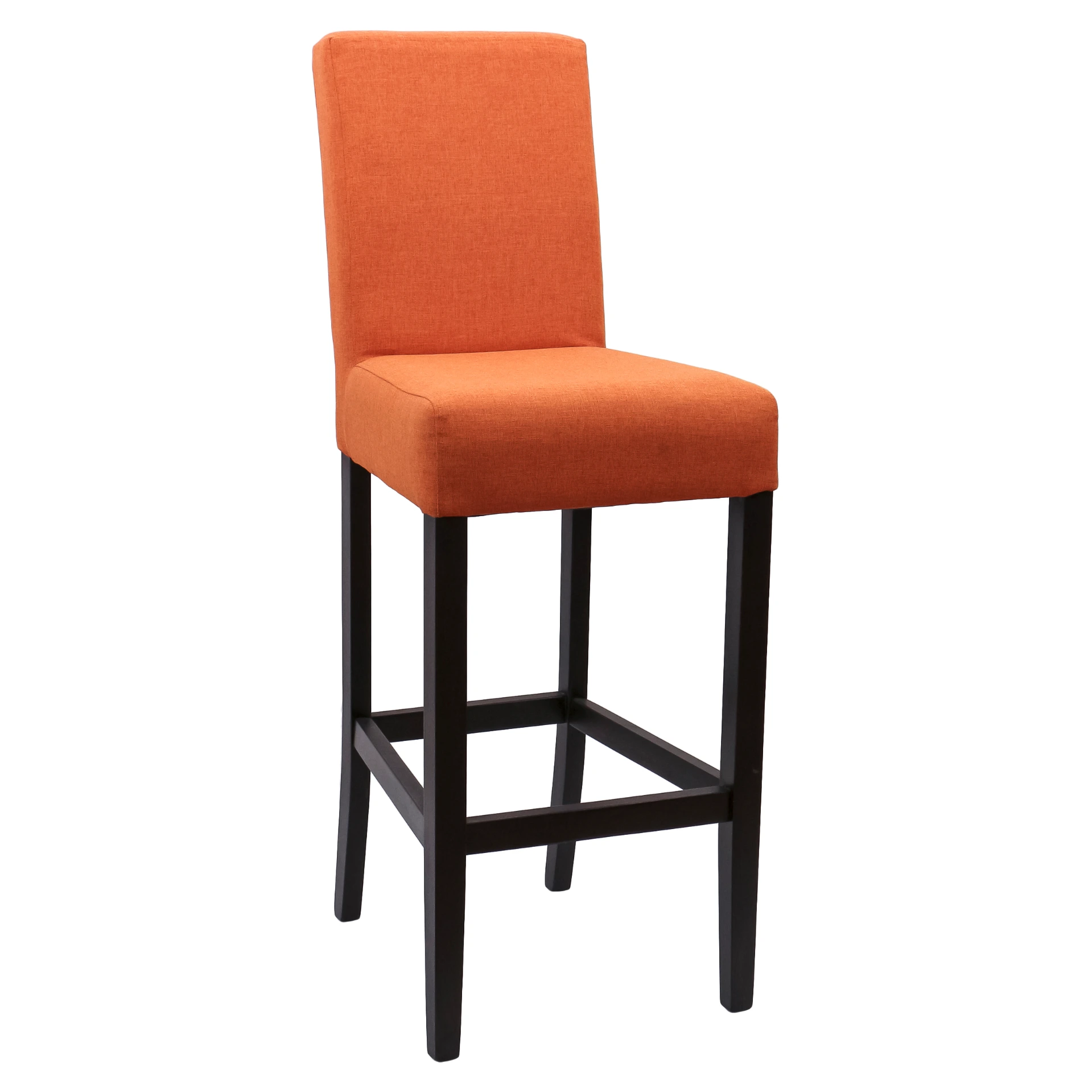 Tabouret haut rembourré dossier rectangulaire Horeca – Réf. 1413 T