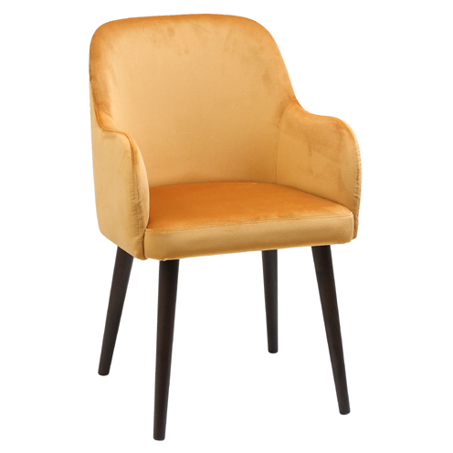 Chaise fauteuil rembourrée avec accoudoirs Horeca – Réf. 1452 F