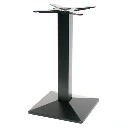 Piètement central en fonte base pyramidale pour table Horeca – Plateau max. 90 × 90 cm – Réf. 2134