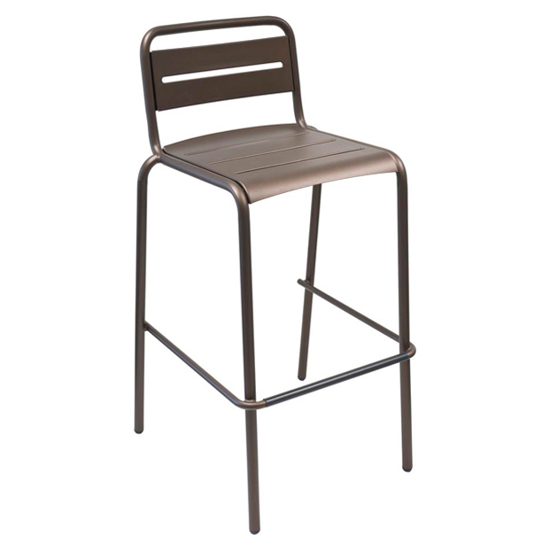 Tabouret haut design Star EMU acier empilable Horeca – Réf. 1925 T