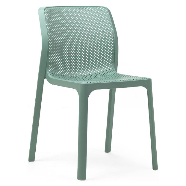 Chaise design Bit Nardi motif ajouré empilable Horeca – Réf. 1987