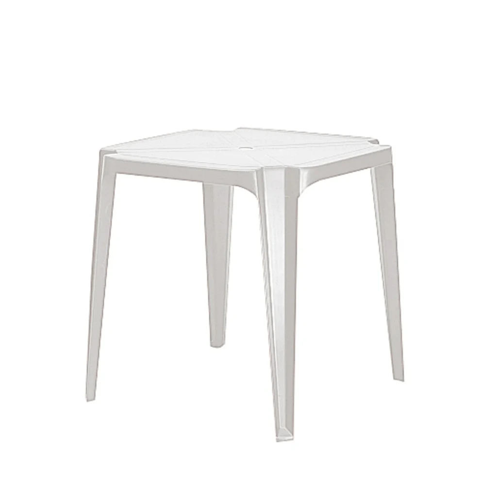 Guéridon Sun Grosfillex 70x70cm empilable – Réf. Sun