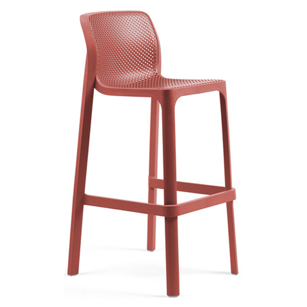 Tabouret design Net Stool Nardi motif ajouré empilable Horeca – Réf. 1987T