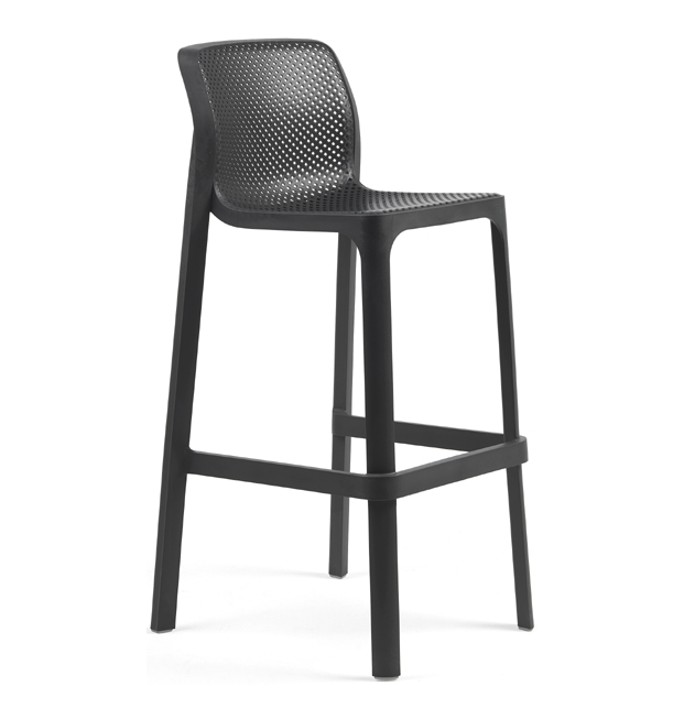 Tabouret design Net Stool Nardi motif ajouré empilable Horeca – Réf. 1987T