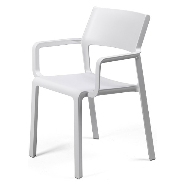 Fauteuil design Trill Nardi avec accoudoirs polypropylène fiberglass empilable Horeca – Réf. 1913 F