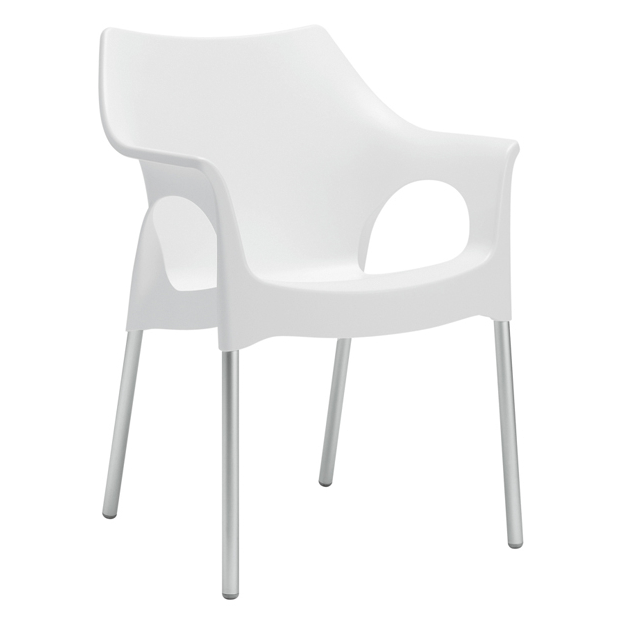 Fauteuil design Ola Scab avec accoudoirs empilable – Réf. 1900 F