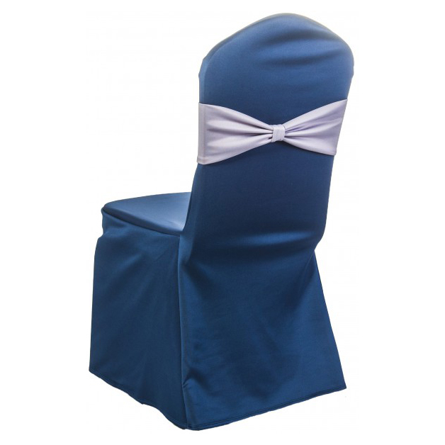 Bandeau élastique décoratif en tissu pour chaise – Réf. 0160