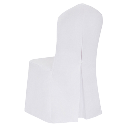 Housse polyester pour chaise coloris blanc – Réf. 0180