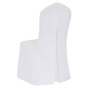 Housse polyester pour chaise coloris blanc – Réf. 0180
