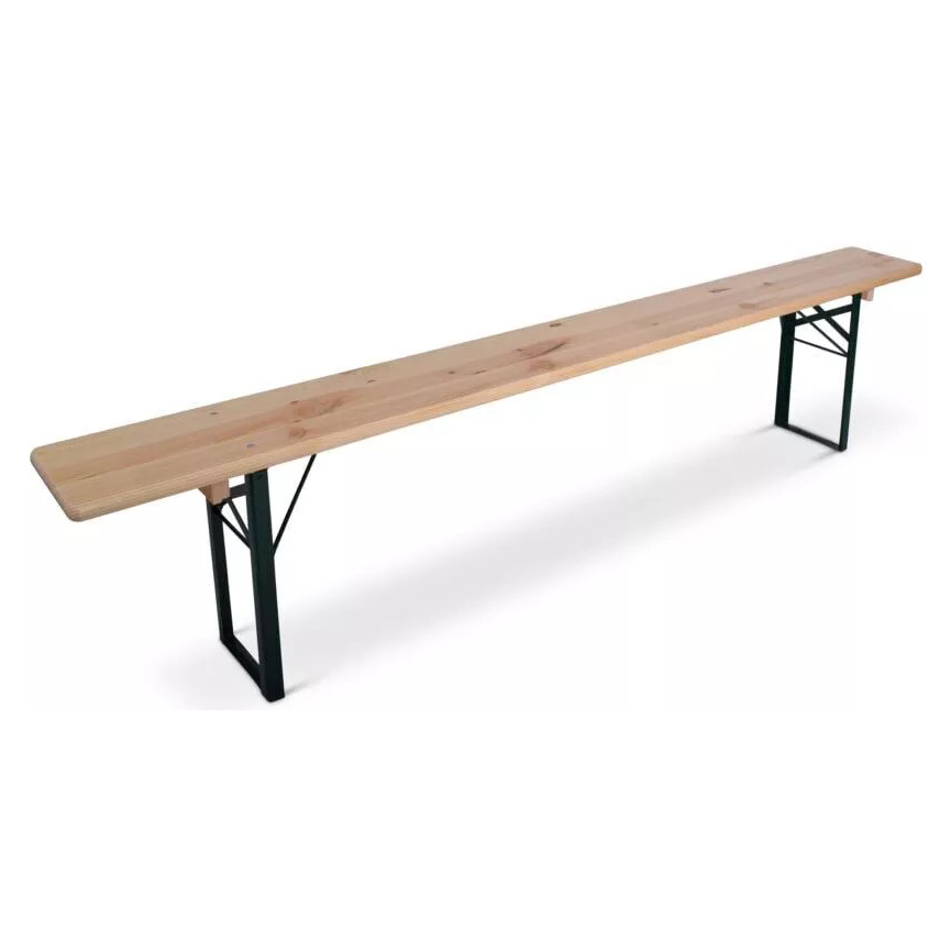 Banc de brasserie bois pliable intérieur extérieur – Réf. 2004