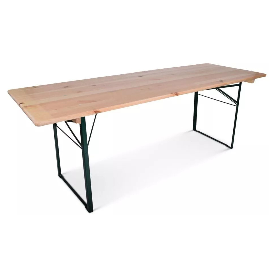 Table de brasserie bois pliable intérieur extérieur – Réf. 2004