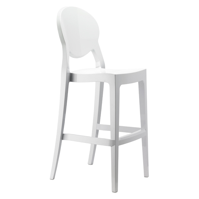 Tabouret haut Igloo Scab polycarbonate empilable Horeca – Réf. 1093 T